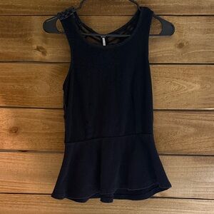 Elegant Black Sleeveless Top